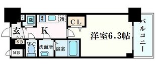 プレサンス大阪城公園ネクサスの物件間取画像